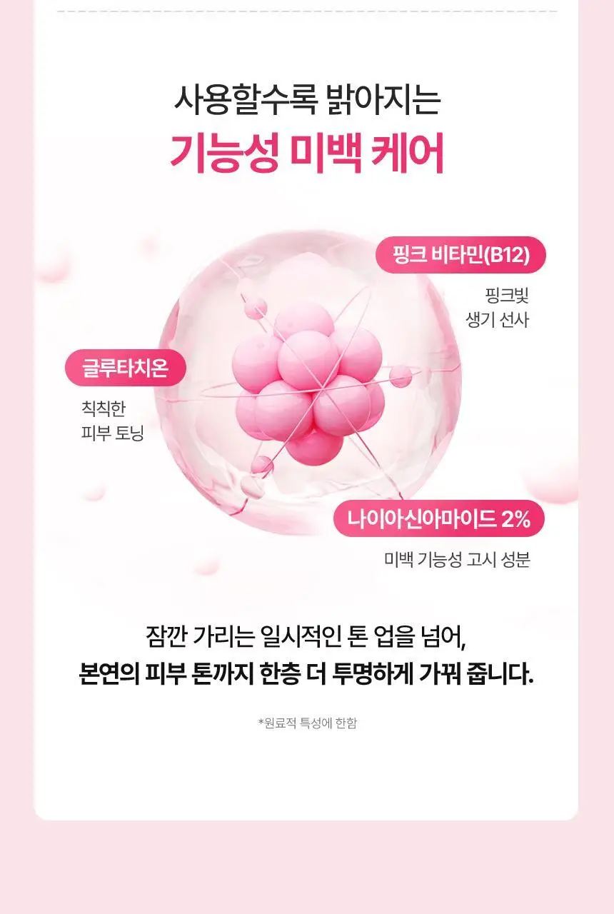 [NEW생기톤업/끈적임Zero] 밀크바오밥 핑크 필터 톤업 바디 미스트 160ml 상세페이지 15